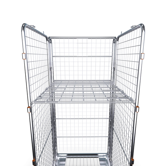 Four Sided Plastic Base Roll Pallet