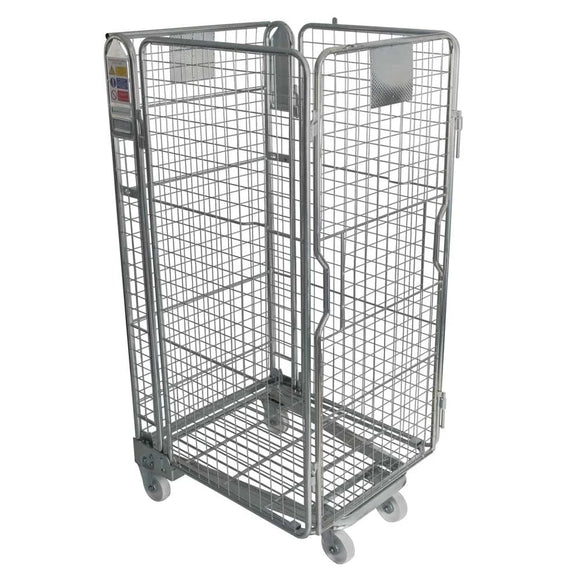 Four Sided Roll Pallet - Mesh Infill