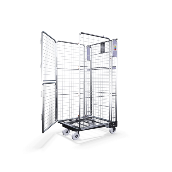 Four Sided Roll Pallet - Split Gate