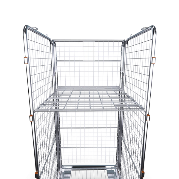Four Sided Security Demountable Roll Cage with Lid